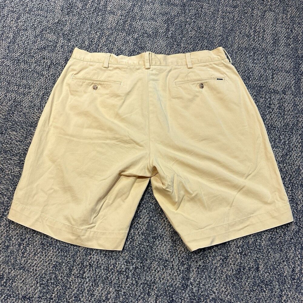 Lot Of 2 Polo Ralph Lauren Cotton Men’s Shorts 9” Size 36 Chino Yellow And Beige - Picture 2 of 14